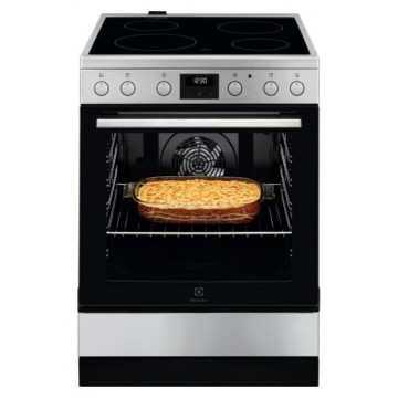 Electrolux LKR64020BX Κουζίνα 73lt με Κεραμικές Εστίες Π59.6εκ. Inox Electrolux LKR64020BX Κουζίνα 73lt με Κεραμικές Εστίες Π59.6εκ. Inox